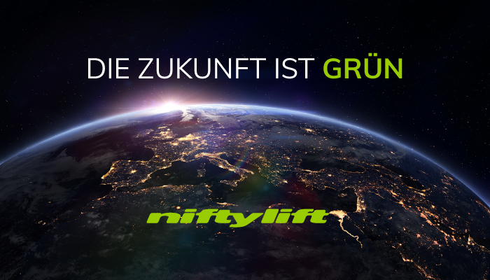 Die Zukunft ist grün mit Niftylift