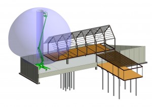 Niftylift BIM Model at Full Height
