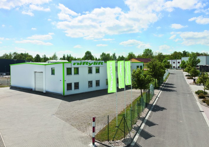 Niftylift opens a new sales and service site in Markranstädt, Germany
