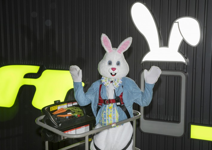 Nifty Easter Bunny Visit